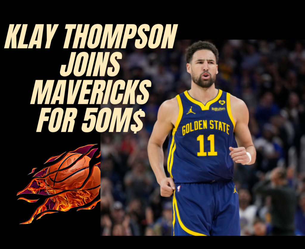 Klay Thompson will Join Mavericks for 50M$